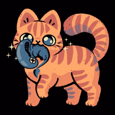 Cute Alien Cat
