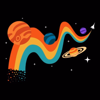 Outer space adventure