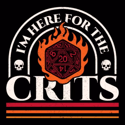 Here for the crits
