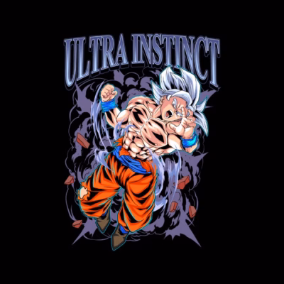 Poder Supremo: Camiseta Ultra Instinto Estilo Urbano