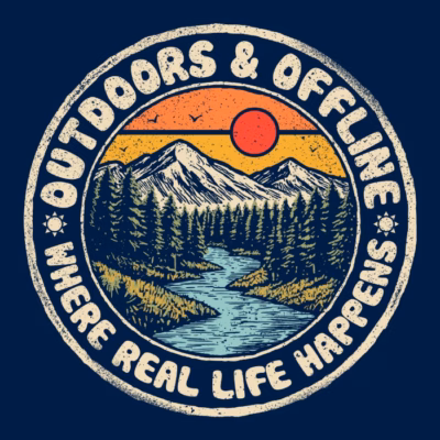 OUTDOORS AND OFFLINE