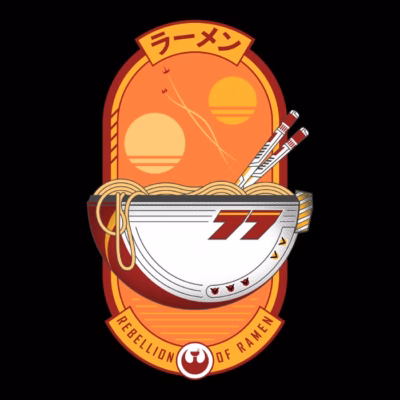 Rebellion of ramen for scifi lovers