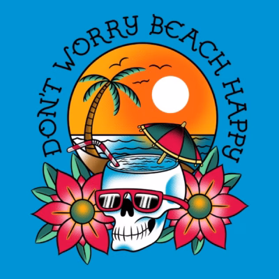 Dont worry beach happy