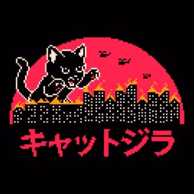 8 bit catzilla
