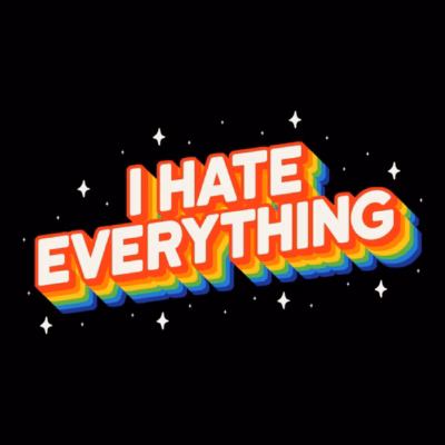 i hate everything arcoiris shirtwoot