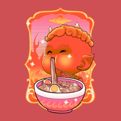 Red Oni in Ramen Mode