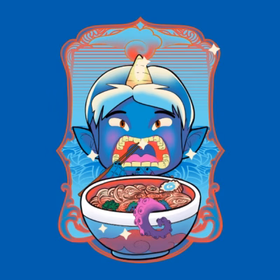 blue Oni in Ramen Mode