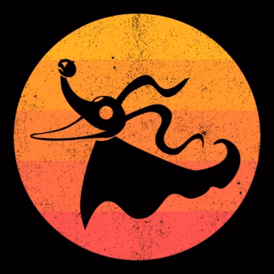 Nightmare ghost dog for halloween