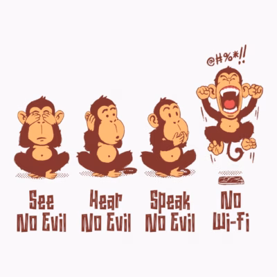 No Wifi No Wisdom