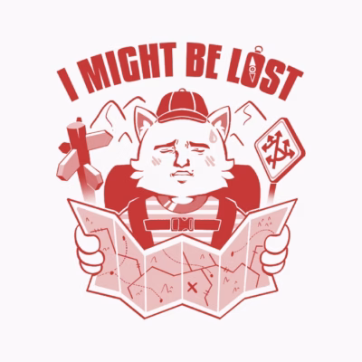 I might be lost