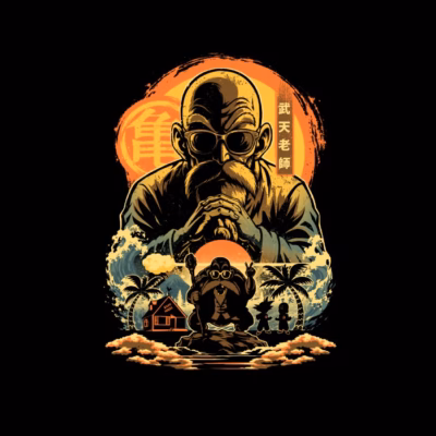 Legendary Martial Arts Master Roshi