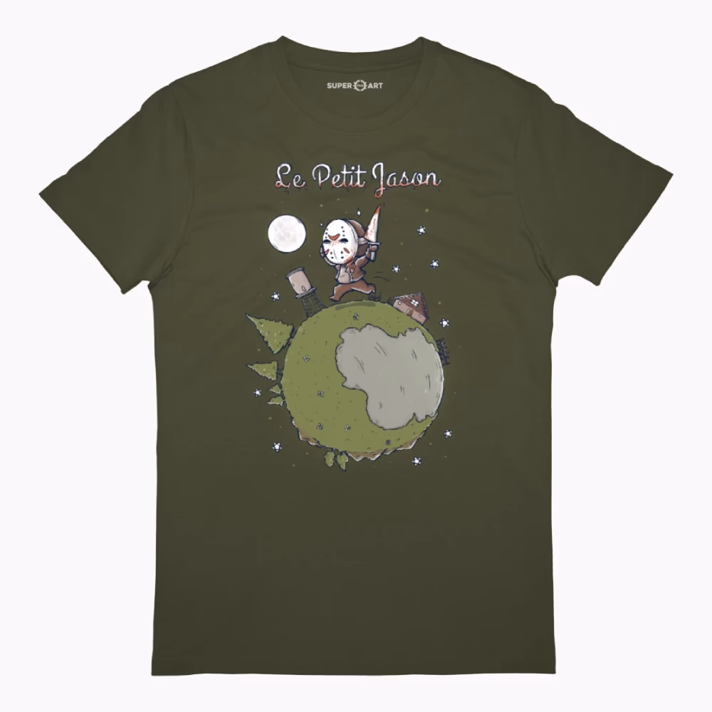 Camiseta con diseño de viernes 13 del artista xmorfina