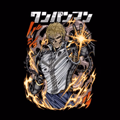 genos skull one punch man