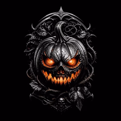 Dark Pumpkin Halloween