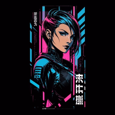 Cyber Woman Neon